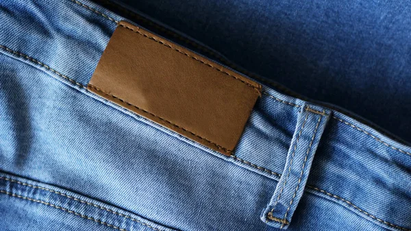 Textura Jeans Azul Tão Perto Moda Estilo — Fotografia de Stock