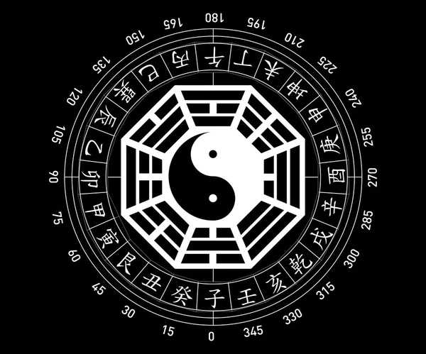 Concept d'ying yang — Image vectorielle