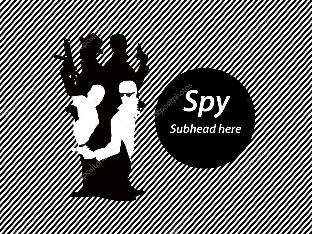 Spy in spy concept