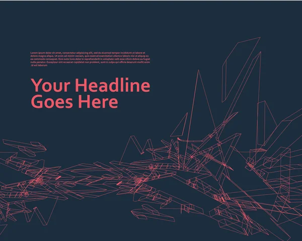 3D grafik tasarım şablonu