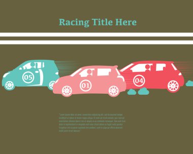 Araba Yarış arka plan