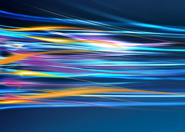 Renkli hız çizgileri