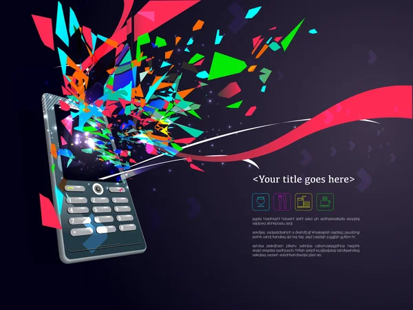 Genel telefon prizma patlama