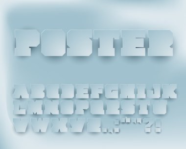 kağıt kesme yazı tipi türü