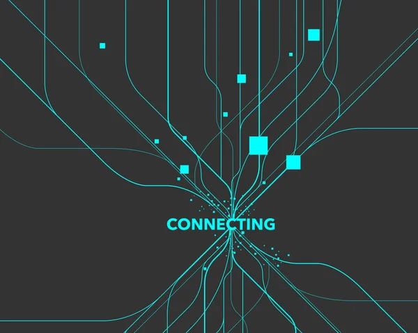 soyut devre kartı arka planı