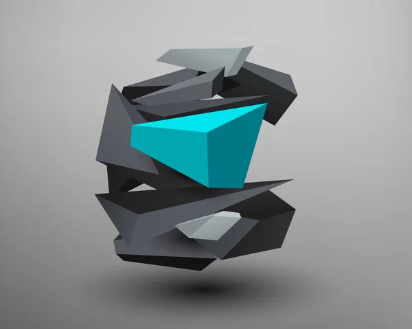 Police 3D Prism — Image vectorielle