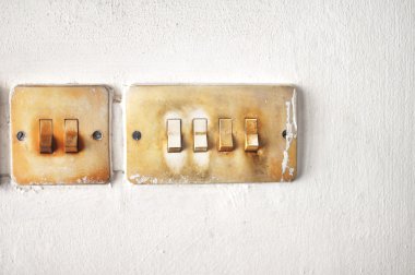 eski Elektrik düğmelerini 