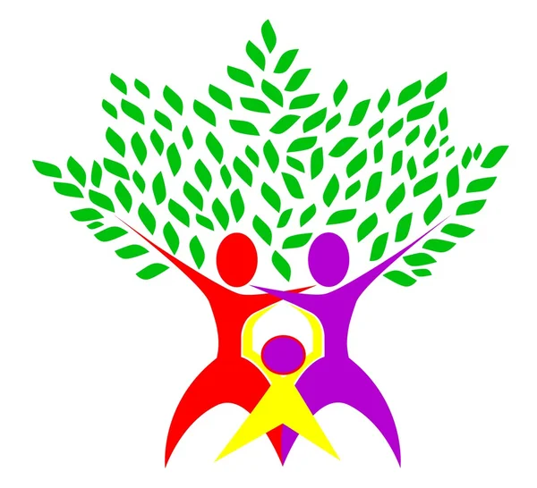 abstact ağaç aile