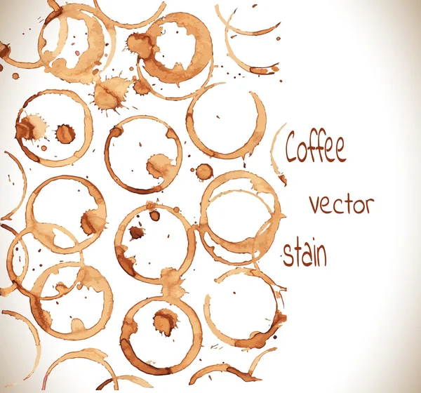 커피 컵 표시 — 스톡 벡터