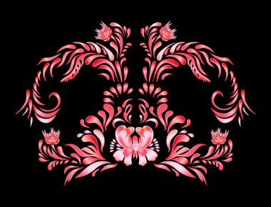 Pembe çiçekler. Pastel pembe sanat