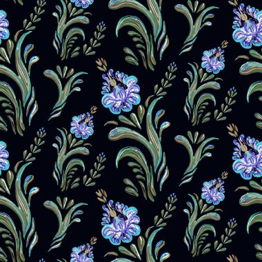 Kusursuz çiçek deseni