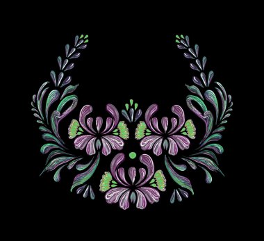 vektör çerçeve çiçek