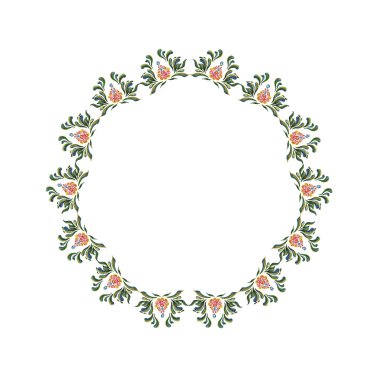 Ukraynalı vektör çelenk