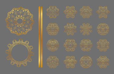 oryantal altın deseni