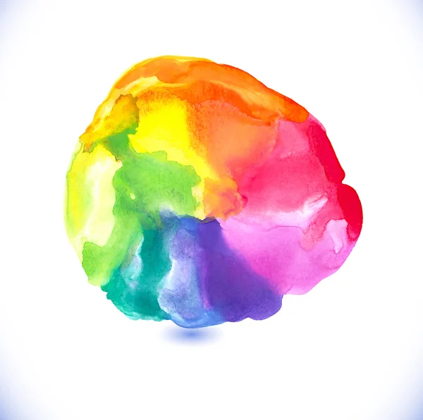 Abstract watercolor rainbow gradient background. — Stock Photo, Image