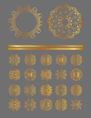 Geleneksel altın dekor