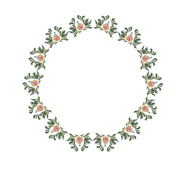 Ukrainian art wreath. — Stock Photo, Image