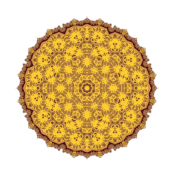 Mandala. Yuvarlak süsleme bilmece