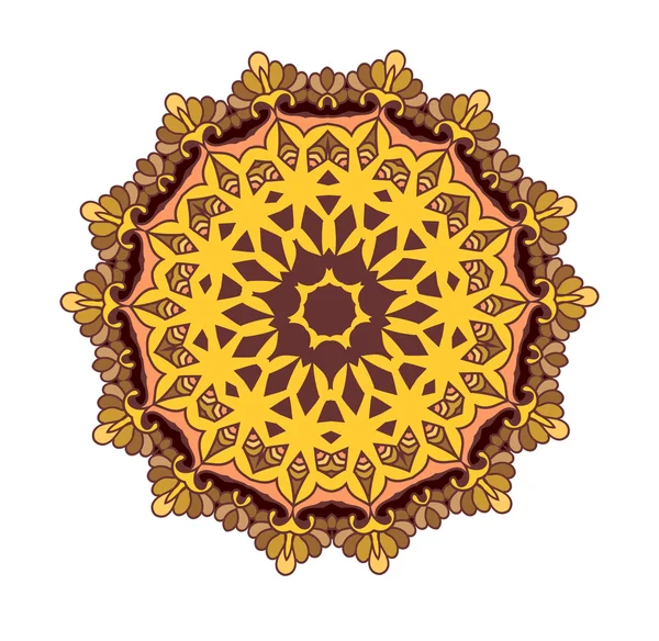 Streszczenie ozdobny mandali — Zdjęcie stockowe