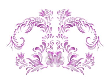 Menekşe vintage çiçekler