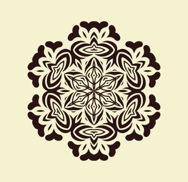Vintage dekoratif mandala