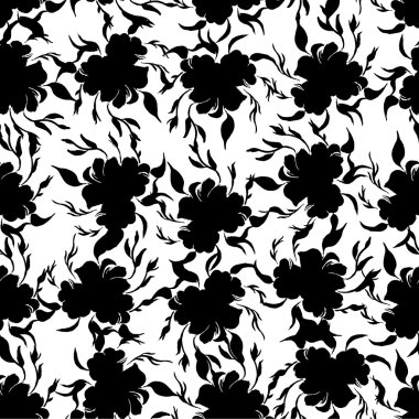 çiçek arka plan ile Seamless Modeli