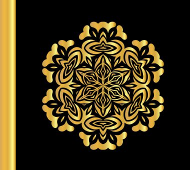 Vintage desen altın 