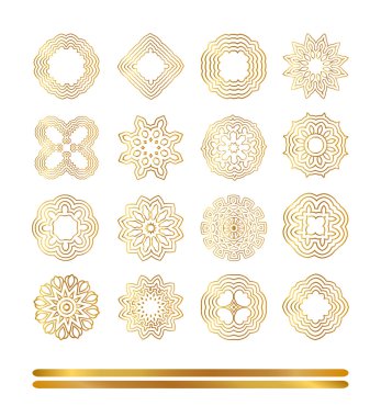 oryantal altın deseni