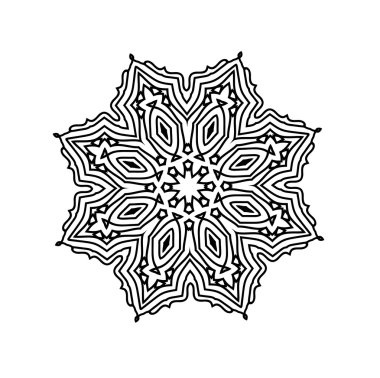 Dairesel tek renkli desen seti