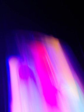 Yıldızlararası galaksiler arası uzay gemisi iç kısmı bulanık hareket minimalist arkaplan. Uzay gemisi iç Bokeh soyut ışık dokusu.