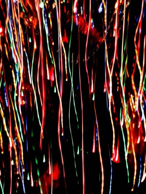 Uzay uçuşu bulanık doğal renk arkaplanı. Parlak modern uzay aracı parlayan dumanlı dokusuna odaklanmış..