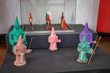 Goiania, Goias, Brasil - 02 01 2019: Goiano Öğretmen Zoroastro Artiaga 'da Magi' ye Tapma Anıtı