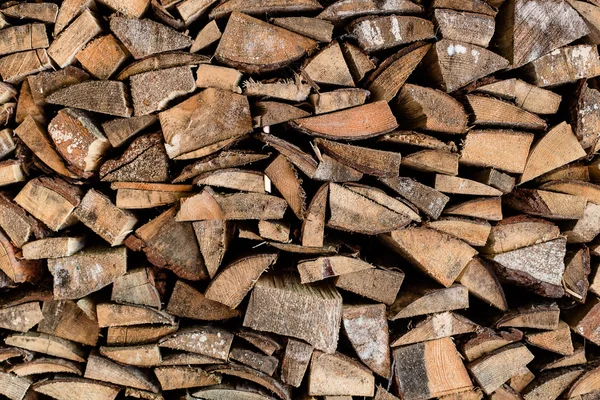 Pile of logs. Wood texture background