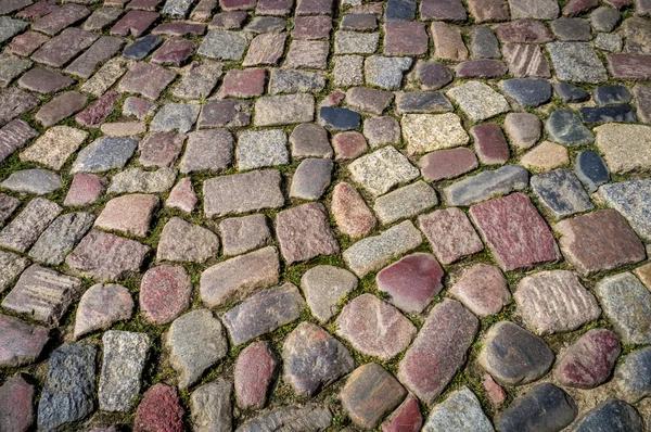 Piedra pavimentando textura. Fondo estructurado abstracto. — Foto de Stock