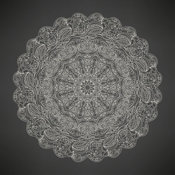 Mandala complexe abstrait — Image vectorielle