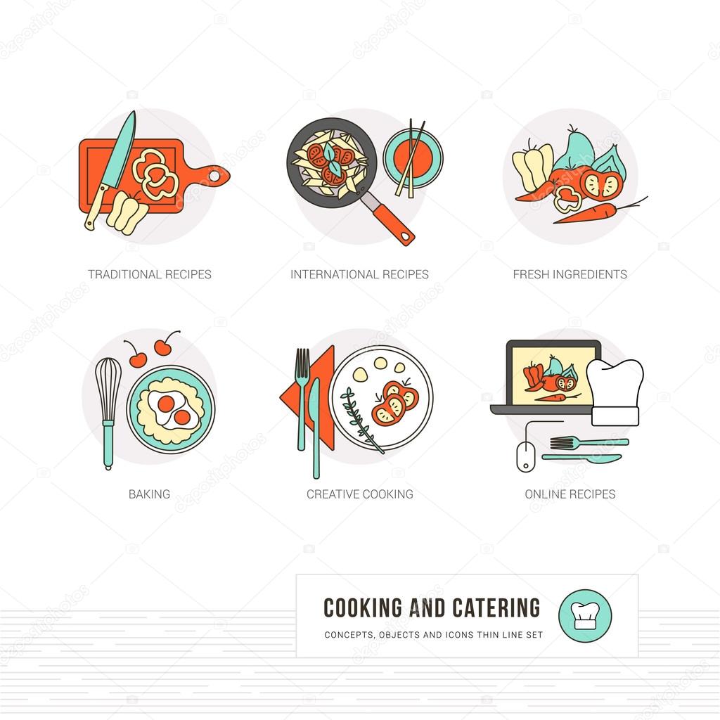 Cooking and food concept