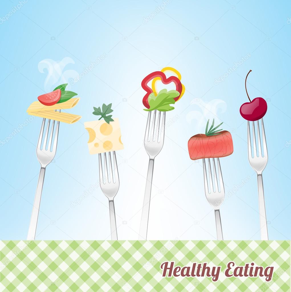 Healthy eating concept