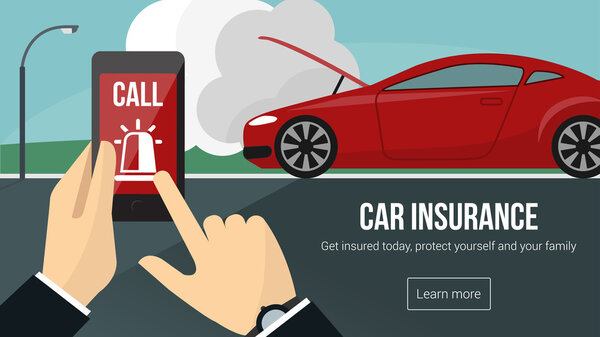 Car insurance banner 