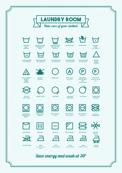 Yikama Talimati Sembolleri Vektorler Yikama Talimati Sembolleri Vektor Cizimler Vektorel Grafik Depositphotos