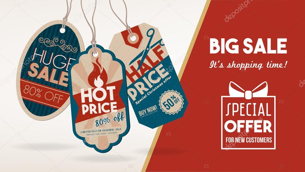 Big sales banner Stock Vector Image by ©elenabs 103544278
