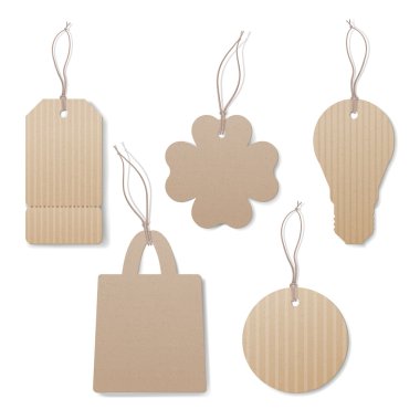 Boş vintage etiketleri