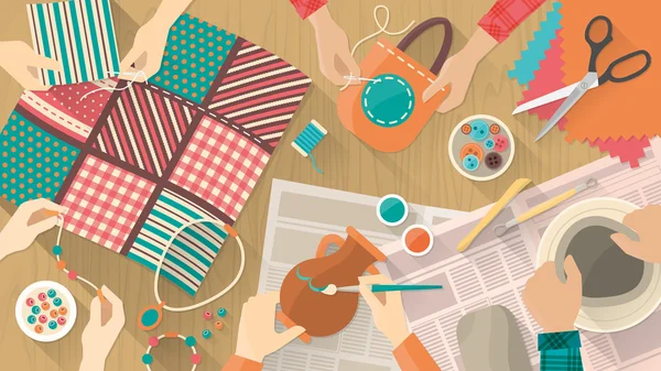 Hobi ve el sanatları afiş