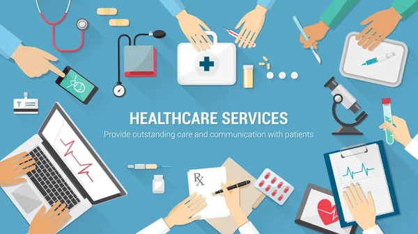 Tıbbi ekip masaüstü