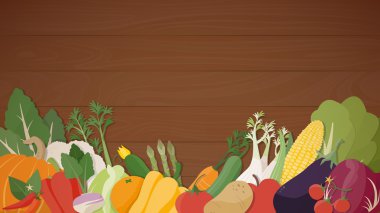 Mevsim lezzetli sebzeler