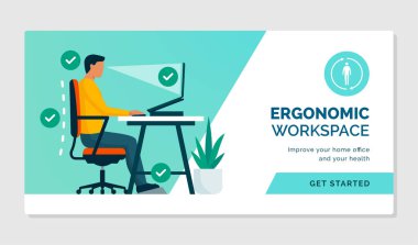 Ergonomik çalışma alanı ve doğru duruş