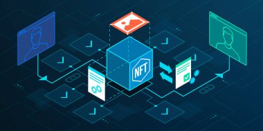 Sanatçı ve koleksiyoncu NFT şifreleme sanatını paylaşıyor