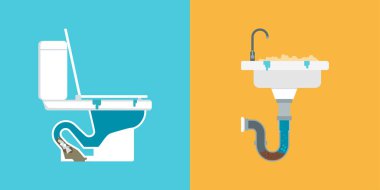 Tıkanmış tuvalet ve lavabo: boşaltım sorunları