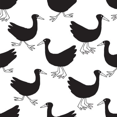 kuş ördek desen mizah