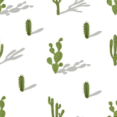 kaktüs yeşil desen bitkileri