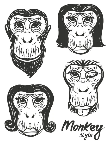 How to Draw a Cartoon Monkey Face 14 Steps with Pictures